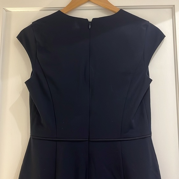 Navy Blue Ann Taylor Shift Dress - Picture 5 of 5